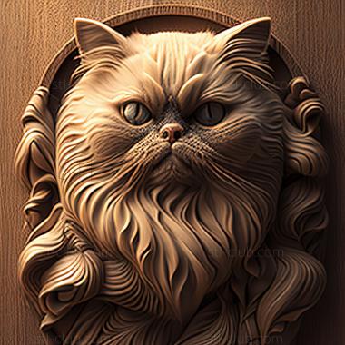 3D model st Himalayan cat (STL)